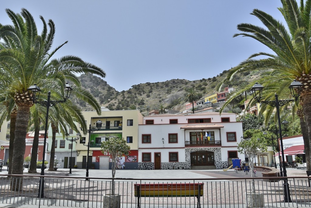 Foto: Centro histórico - Vallehermoso (La Gomera) (Santa Cruz de Tenerife), España