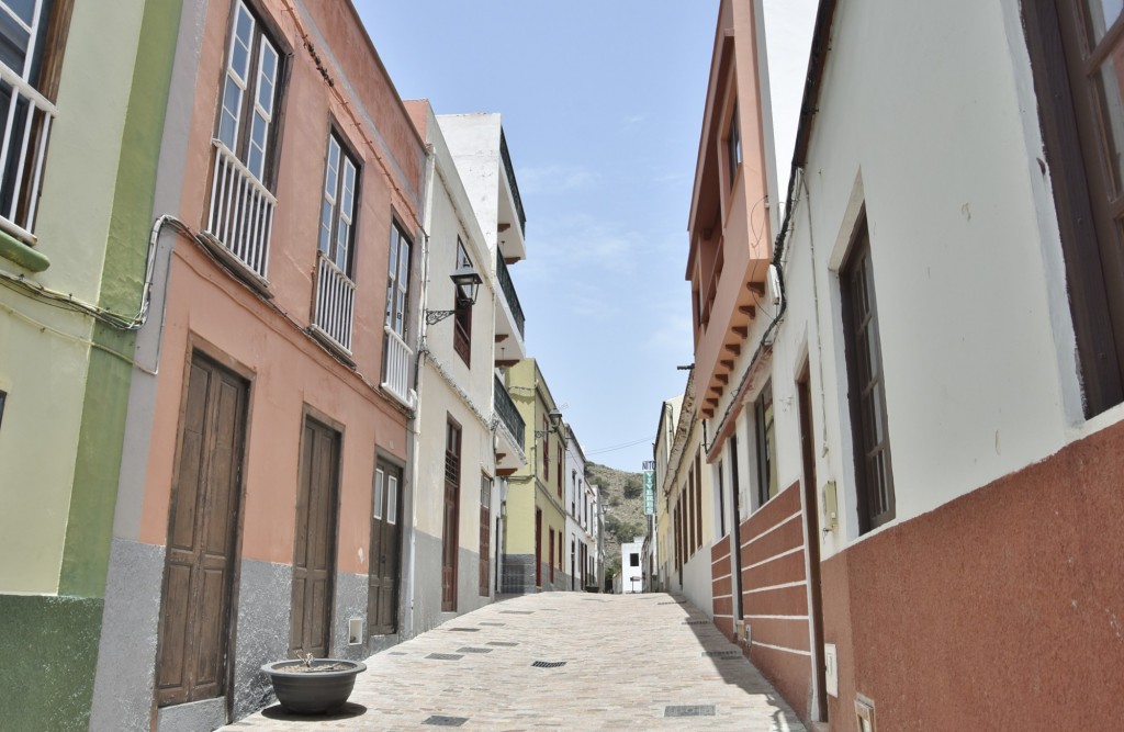 Foto: Centro histórico - Vallehermoso (La Gomera) (Santa Cruz de Tenerife), España