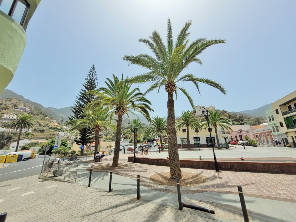 Foto: Centro histórico - Vallehermoso (La Gomera) (Santa Cruz de Tenerife), España