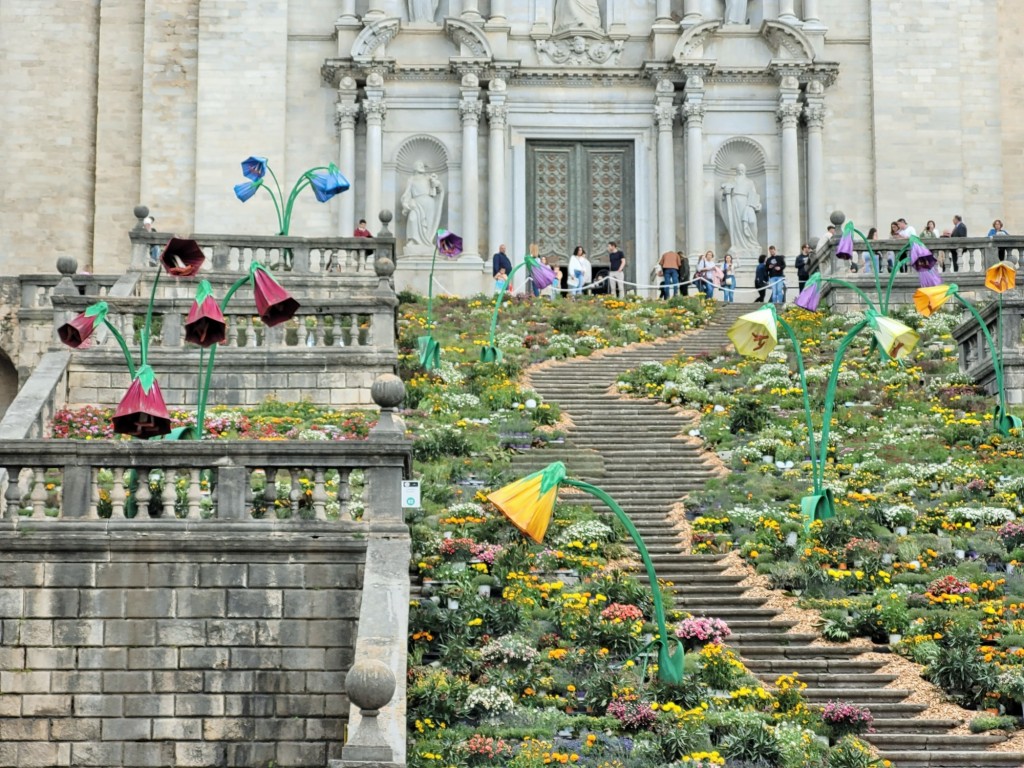 Foto: Tiempo de flores 2023 - Girona (Cataluña), España