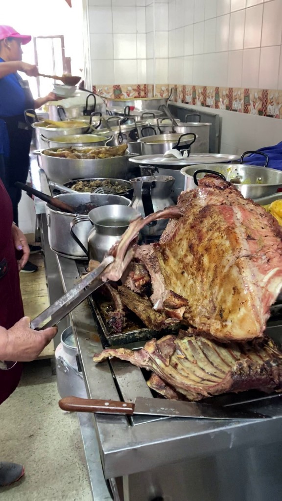 Foto: Costillas asadas - Villapinzón (Cundinamarca), Colombia