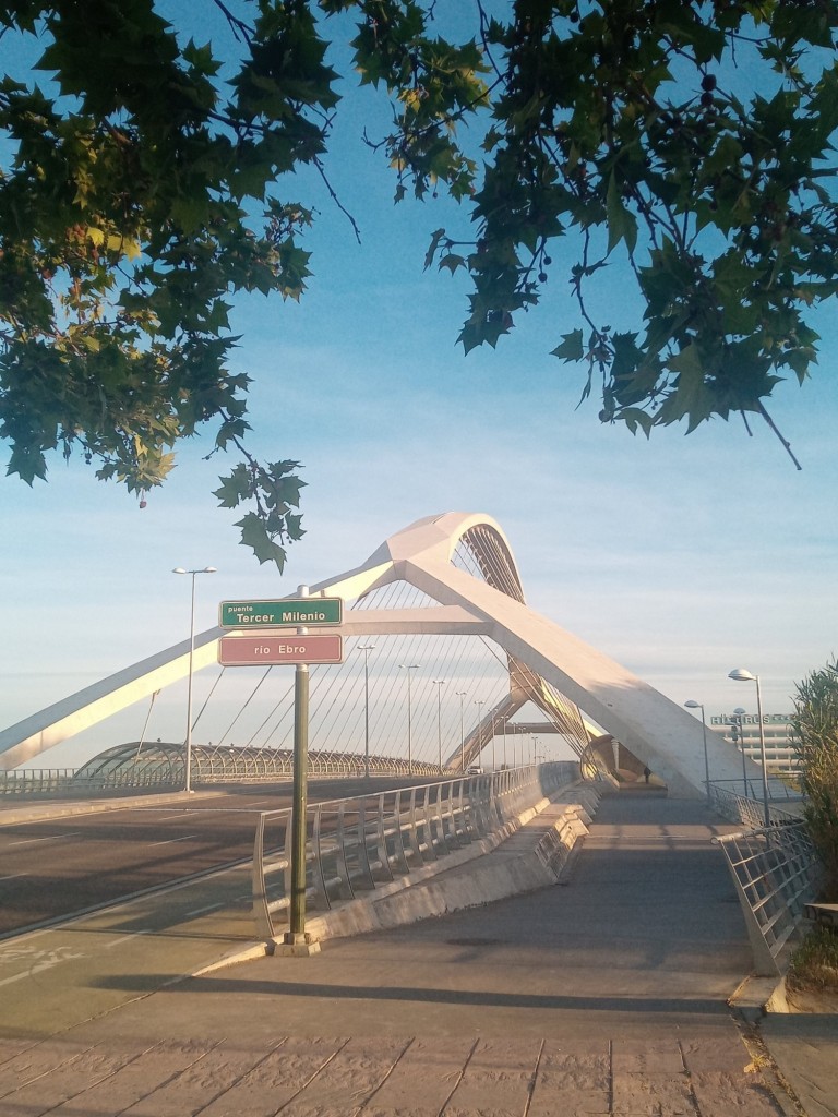 Foto: Puente del Tercer Milenio - Zaragoza (Aragón), España