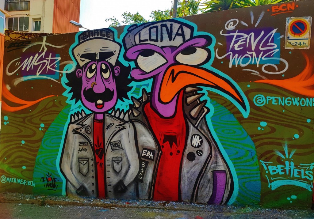 Foto: Grafitti Urbano - Barcelona (Cataluña), España