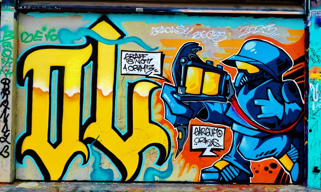 Foto: Grafitti Urbano - Barcelona (Cataluña), España