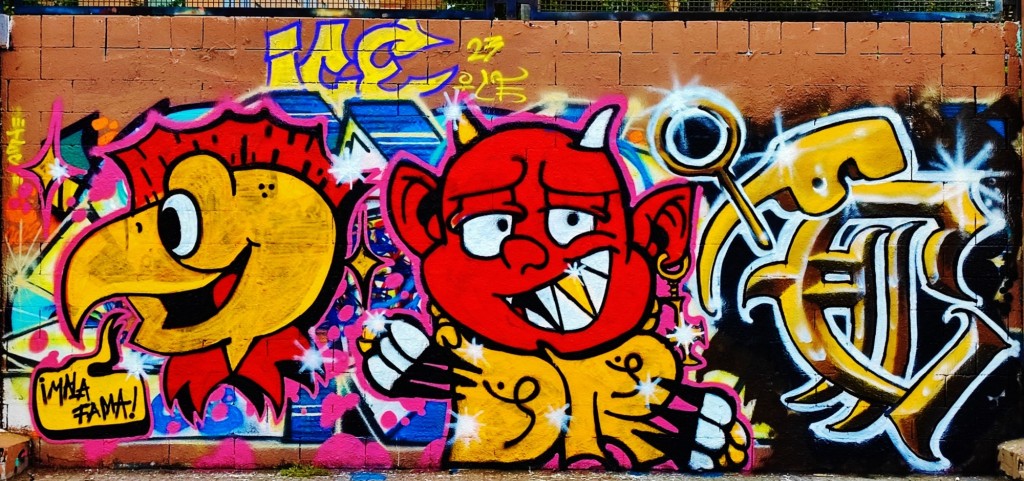 Foto: Grafitti Urbano - Barcelona (Cataluña), España