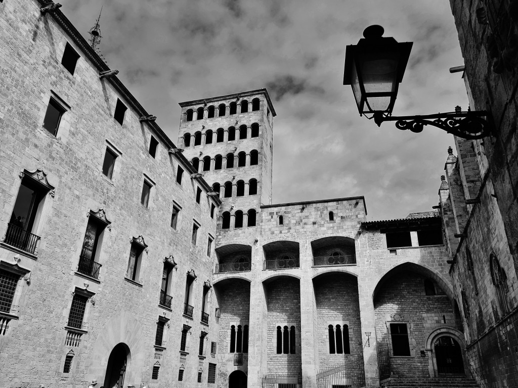 Foto: Plaça del Rei - Barcelona (Cataluña), España