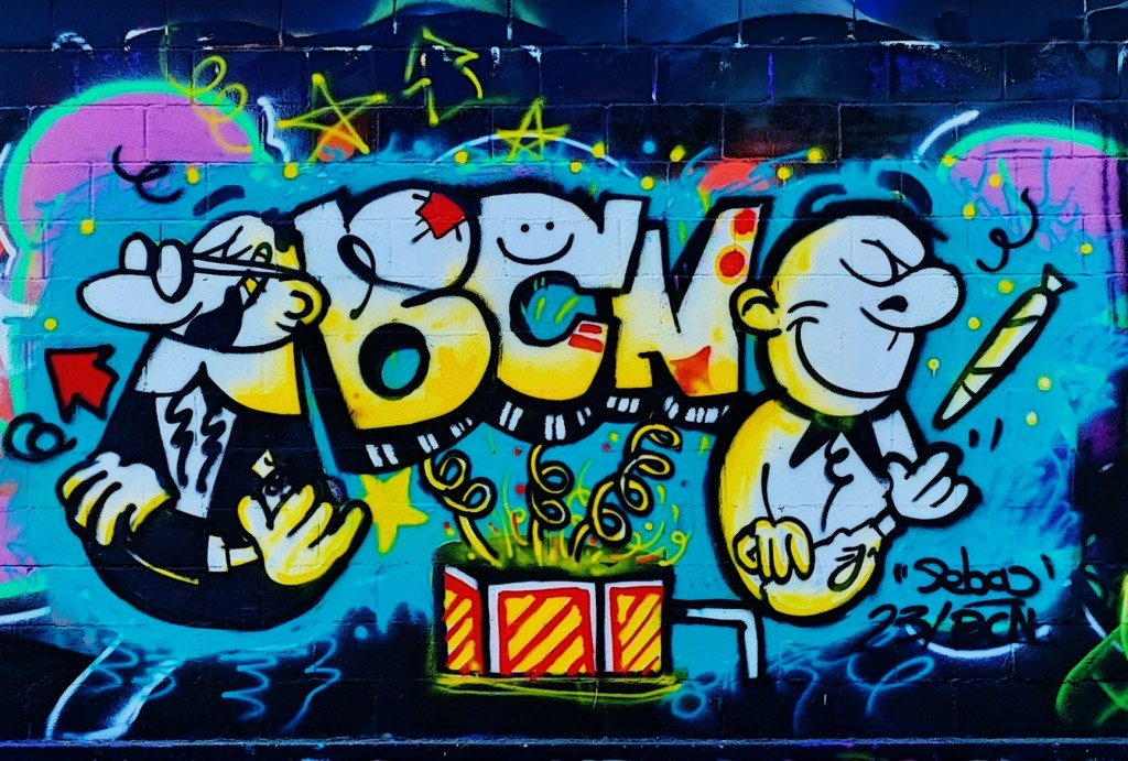 Foto: Grafitti Urbano - Barcelona (Cataluña), España