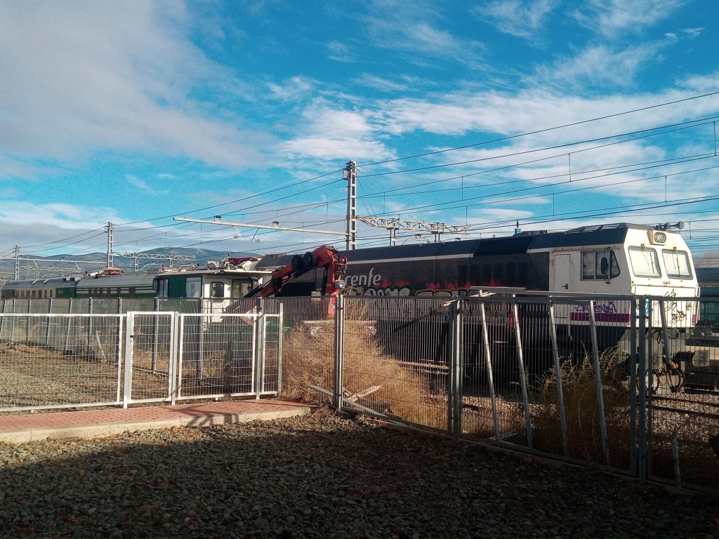Foto: Tren Herbicida - Calatayud (Zaragoza), España