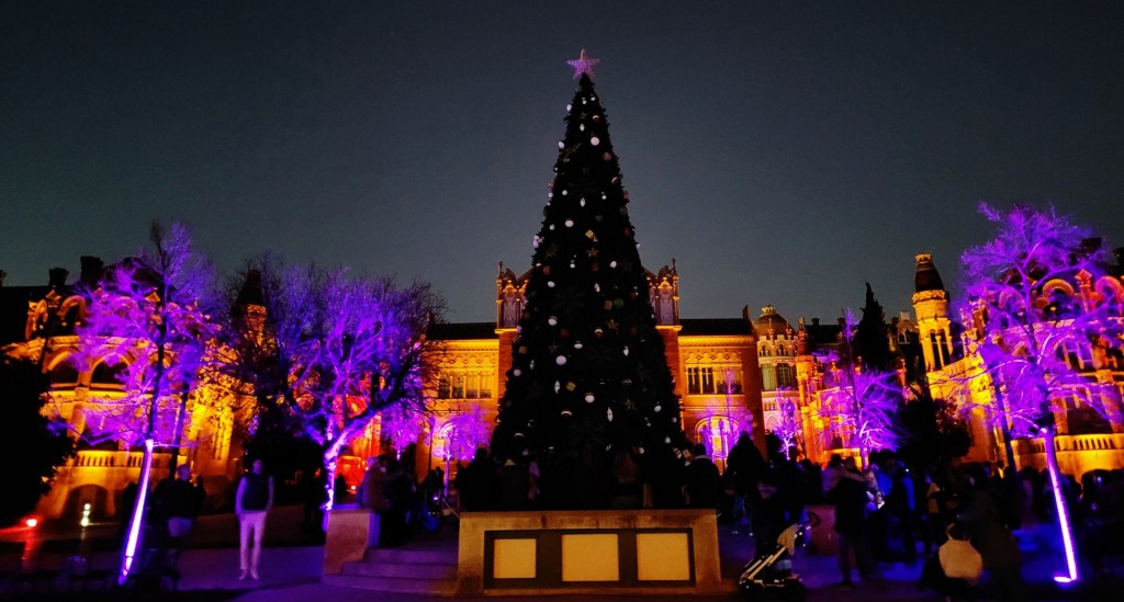 Foto: Luces en Sant Pau - Barcelona (Cataluña), España