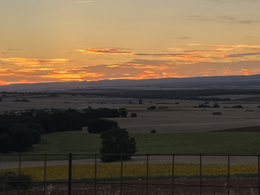 Foto: ocaso - Ayllon (Segovia), España