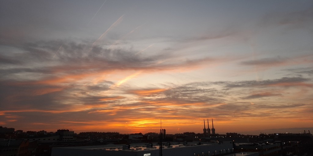 Foto: Amanecer - Sant Adrià de Besòs (Barcelona), España