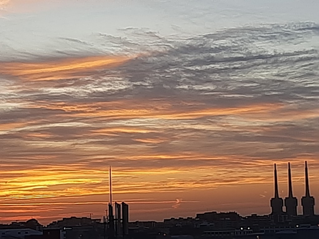 Foto: Amanecer - Sant Adrià de Besòs (Barcelona), España