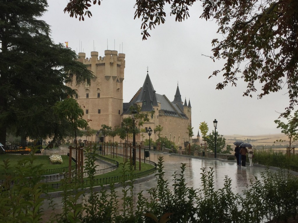 Foto: bajo la lluvia - Segovia (Castilla y León), España