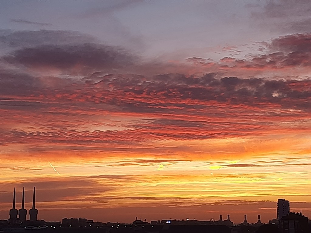 Foto: Amanecer - Sant Adrià de Besòs (Barcelona), España