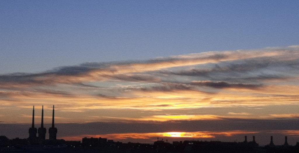 Foto: Amanecer - Sant Adrià de Besòs (Barcelona), España