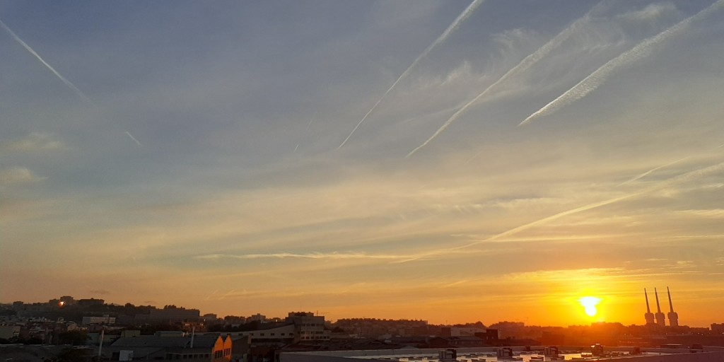 Foto: Amanecer - Sant Adrià de Besòs (Barcelona), España