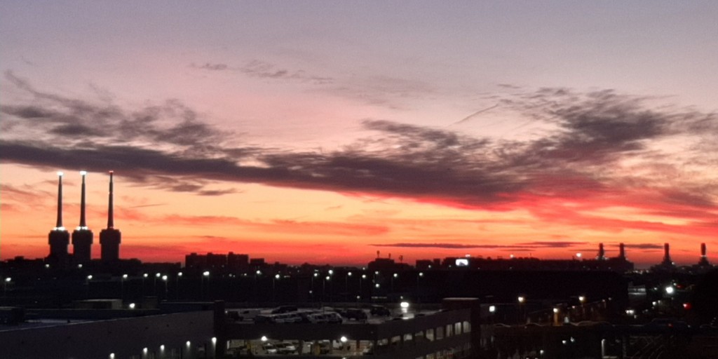 Foto: Amanecer - Sant Adrià de Besòs (Barcelona), España