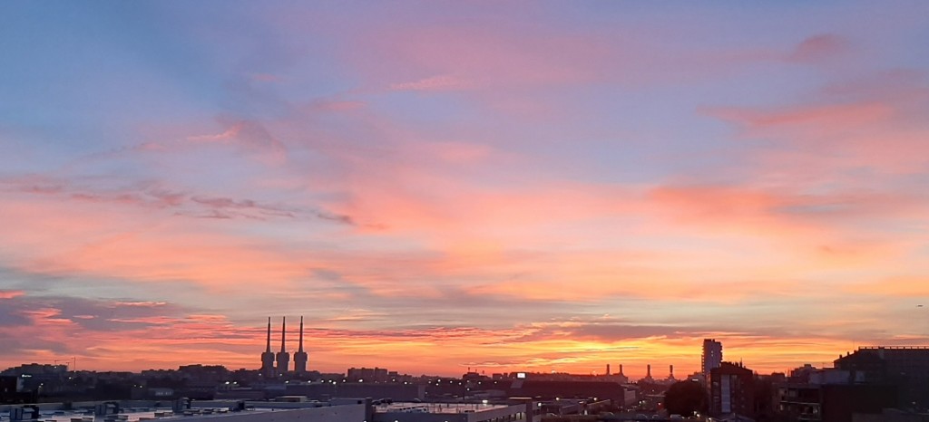 Foto: Amanecer - Sant Adrià de Besòs (Barcelona), España