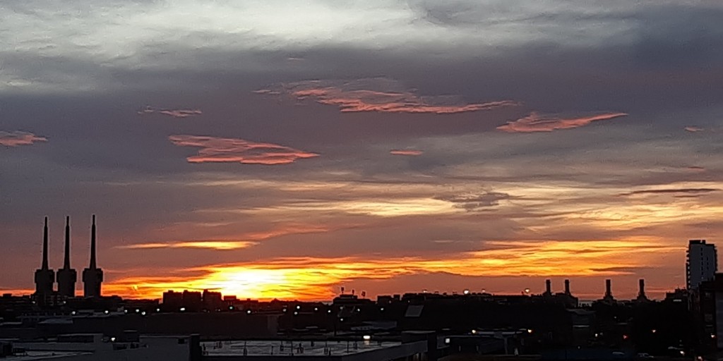 Foto: Amanecer - Sant Adrià de Besòs (Barcelona), España