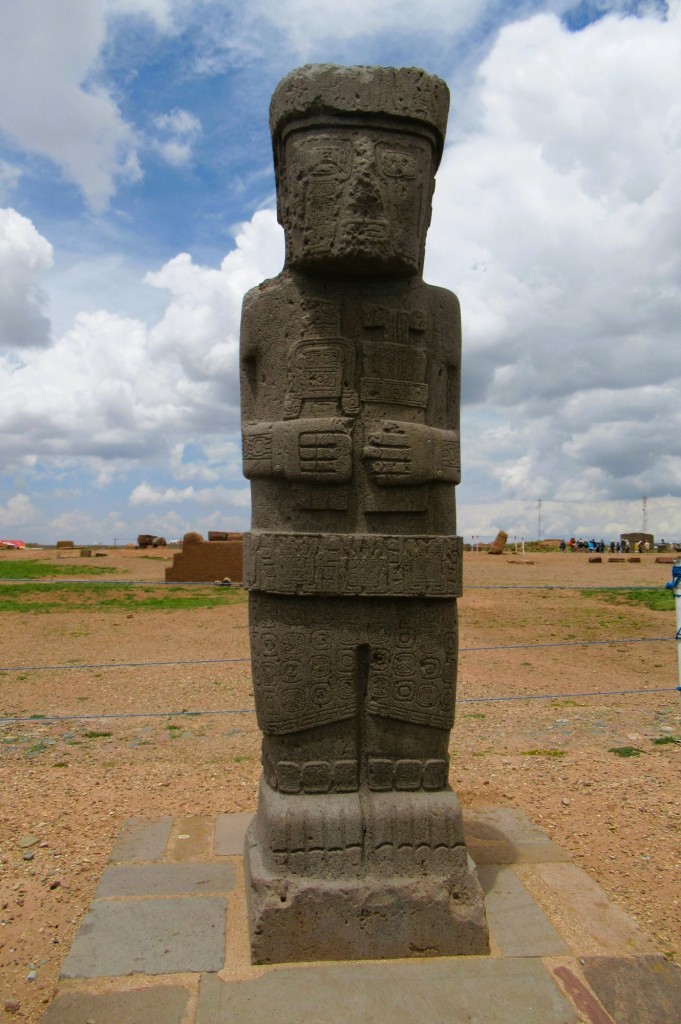 Foto: Monolito Bennett - Tiahuanaco (La Paz), Bolivia