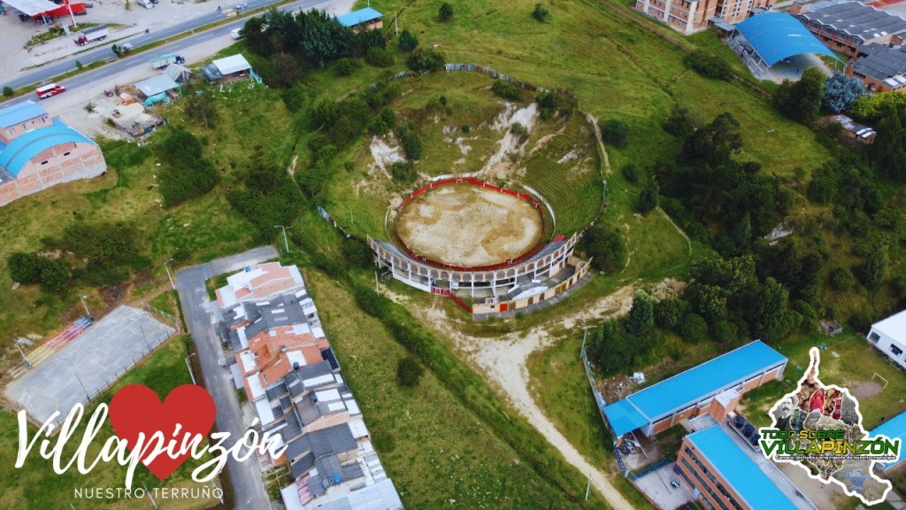Foto: Plaza de toros, Villapinzón Cundinamarca en DRON MINI 2 - Villapinzón (Cundinamarca), Colombia