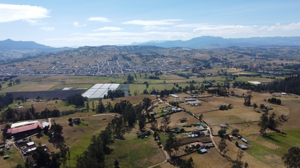 Foto: foto desde el aire - Chocontá (Cundinamarca), Colombia
