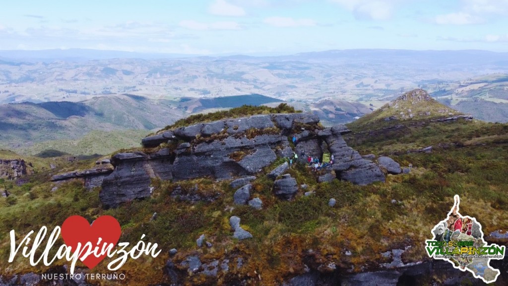 Foto: Piedra Ventana, Villapinzón Cundinamarca en DRON MINI 2 - Villapinzón (Cundinamarca), Colombia