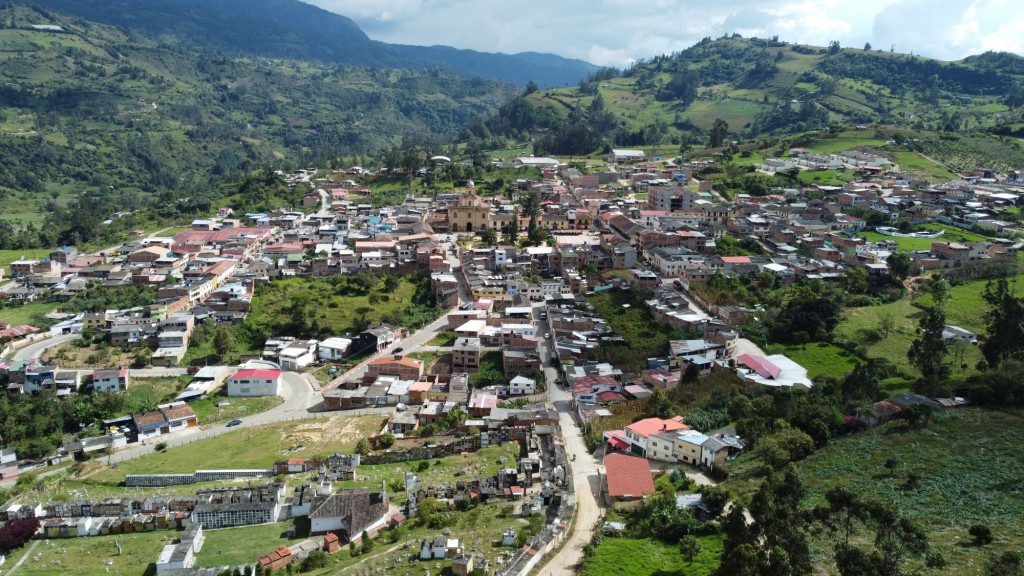 Foto: Tibana Boyacá, en DRON MINI 2 - Tibana (Boyacá), Colombia
