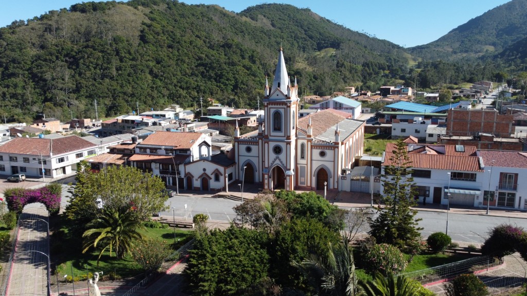 Foto: Arcabuco Boyacá, en DRON MINI 2 - Arcabuco (Boyacá), Colombia
