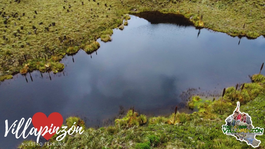 Foto: Laguna del Valle, nacimiento del rio Bogotá de Colombia Villapinzón Cundinamarca desde DRON - Villapinzón Cundinamarca (Cundinamarca), Colombia