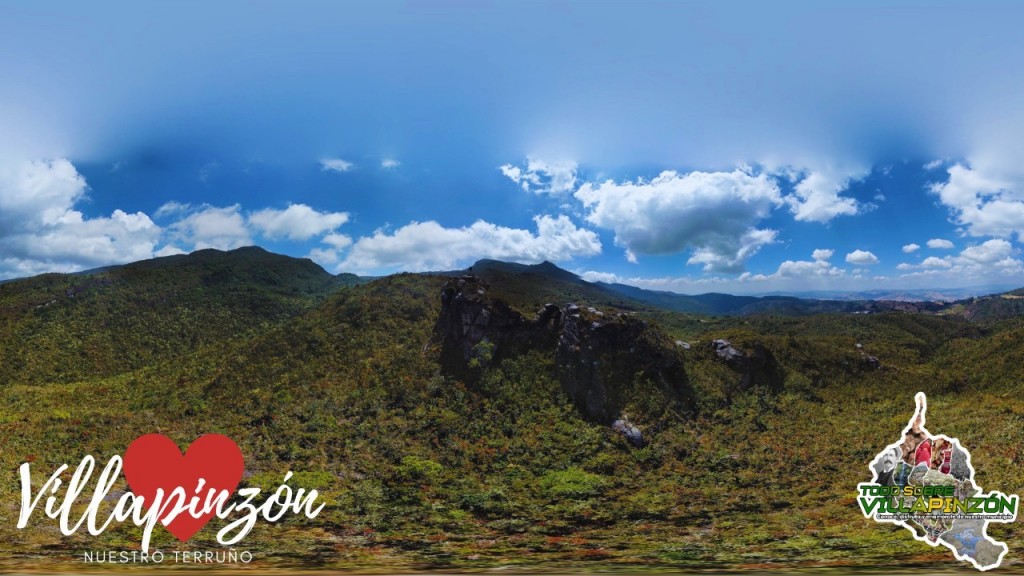 Foto: Piedra del indio piel roja, Villapinzón Cundinamarca en DRON MINI 2 - Villapinzón (Cundinamarca), Colombia