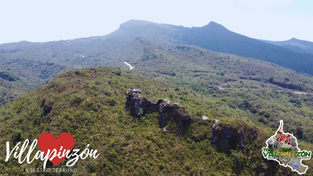 Foto: Piedra del indio piel roja, Villapinzón Cundinamarca en DRON MINI 2 - Villapinzón (Cundinamarca), Colombia