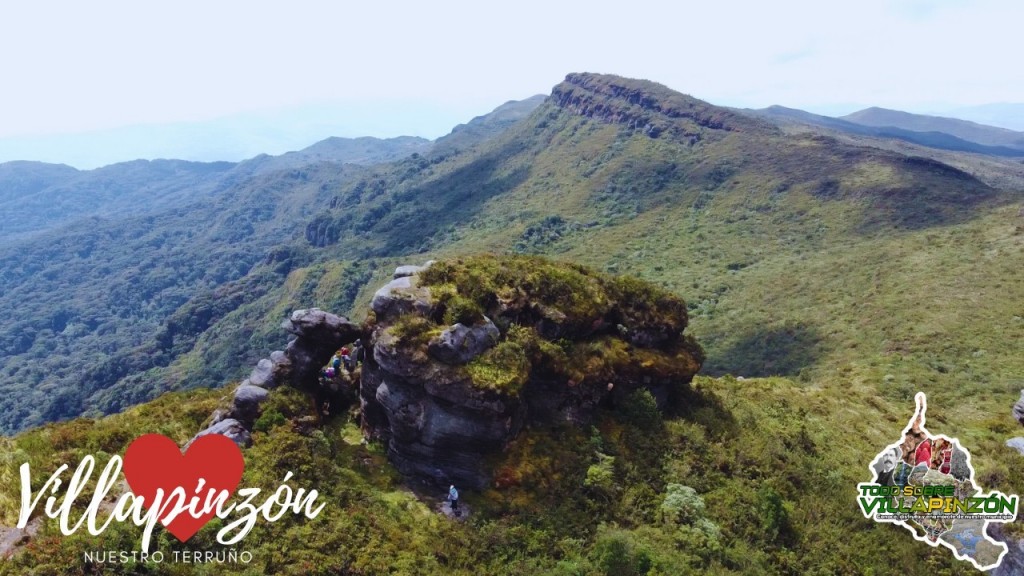 Foto: Piedra Ventana, Villapinzón Cundinamarca en DRON MINI 2 - Villapinzón (Cundinamarca), Colombia