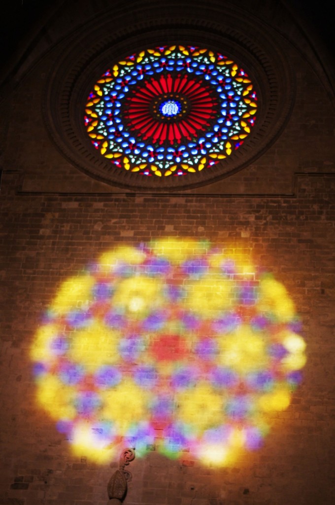 Foto: Reflejo del rosetón de la Catedral de Palma - Palma (Illes Balears), España
