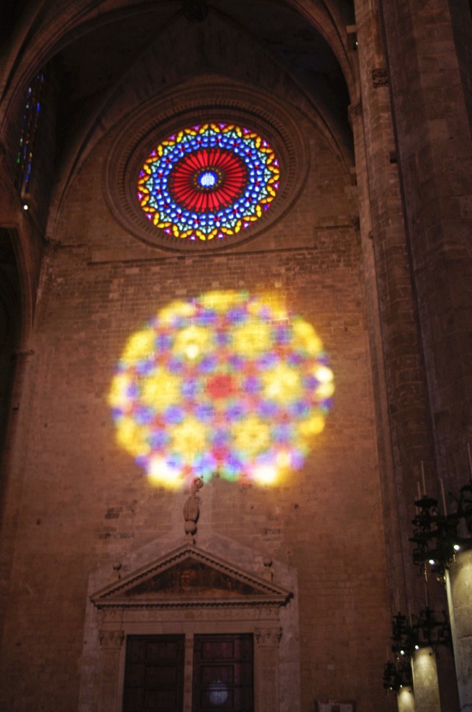 Foto: reflejo de la vidriera - Palma (Illes Balears), España