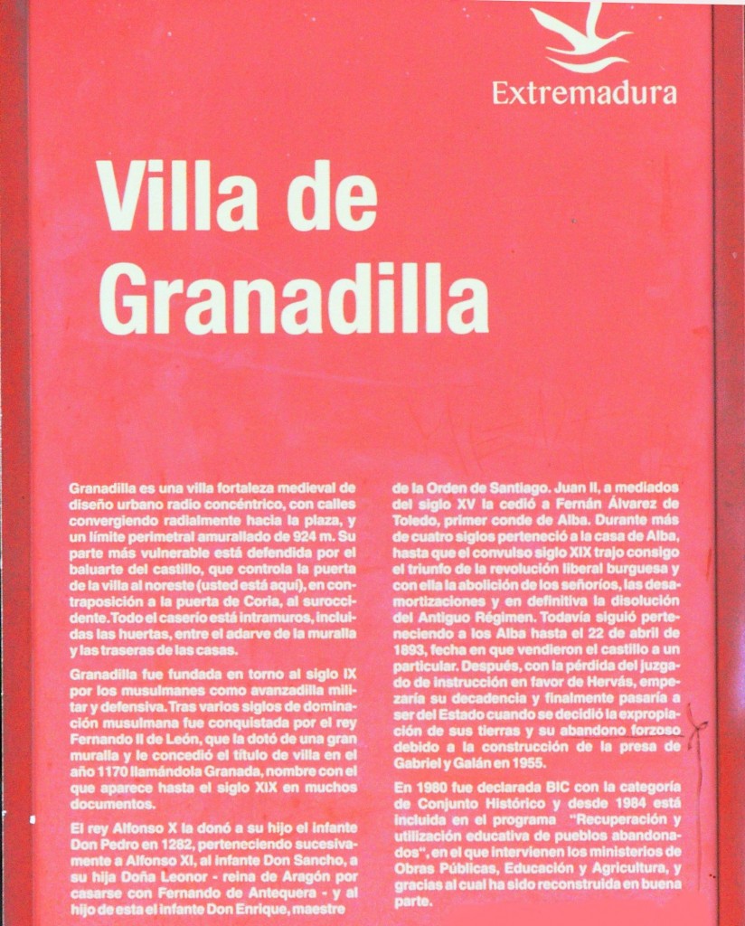 Foto de Granadilla (Cáceres), España