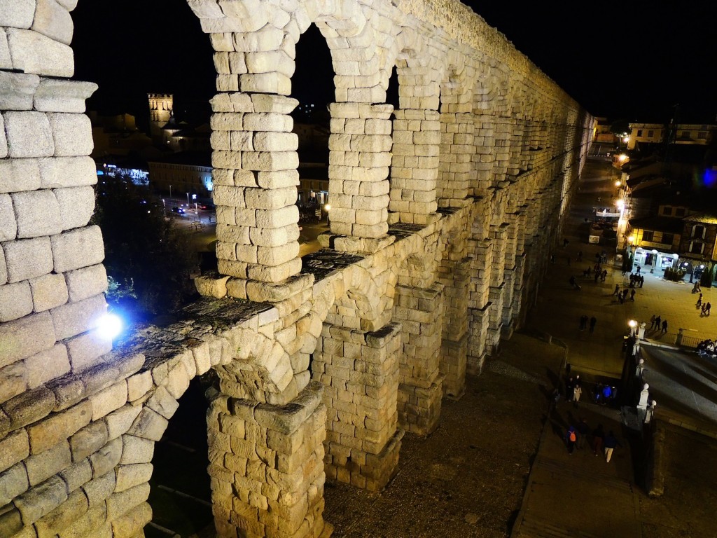 Foto: Nocturna del Acueducto - Segovia (Castilla y León), España
