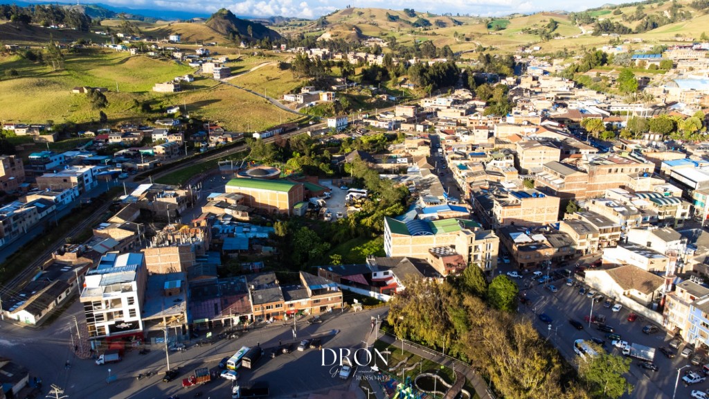 Foto: Viillapinzón centro dron - Viillapinzón (Cundinamarca), Colombia