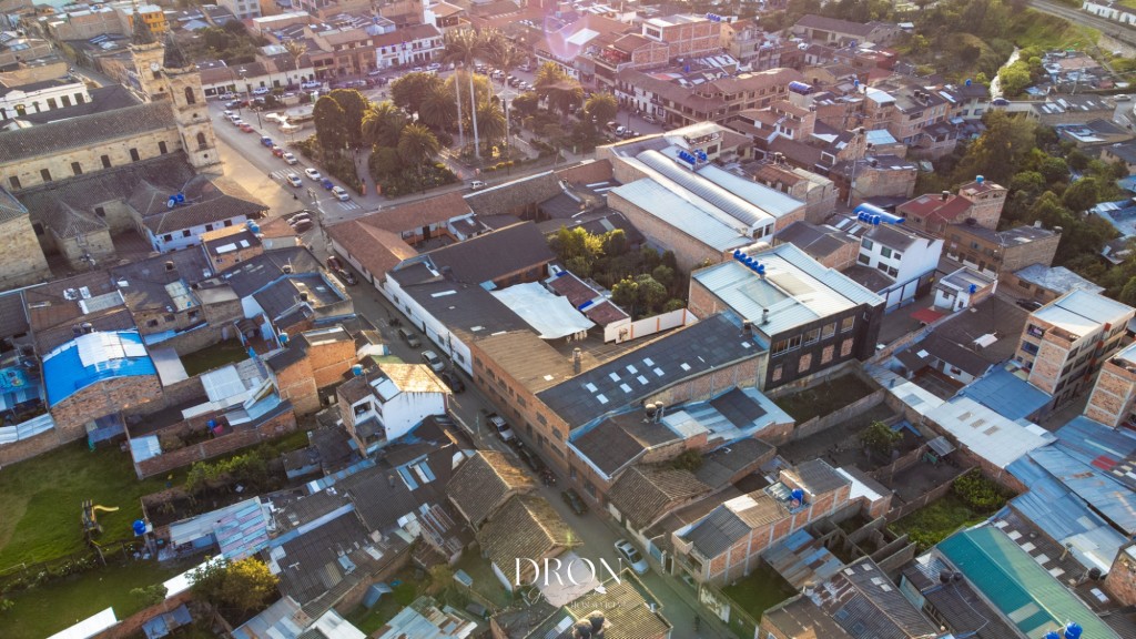 Foto: Viillapinzón centro dron - Viillapinzón (Cundinamarca), Colombia