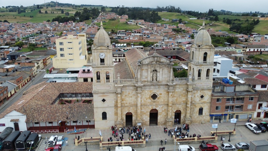 Foto: Chocontá  DRON - Chocontá (Cundinamarca), Colombia