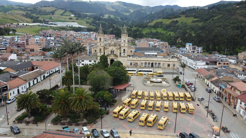 Foto: Viillapinzón Arizona en parque principal - Villapinzón (Cundinamarca), Colombia