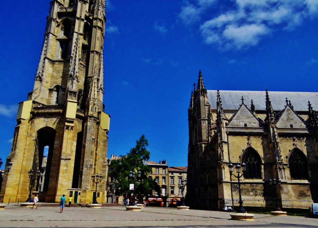 Foto: Flèche et Basilique Saint-Michel de Bordeaux - Bordeaux (Aquitaine), Francia