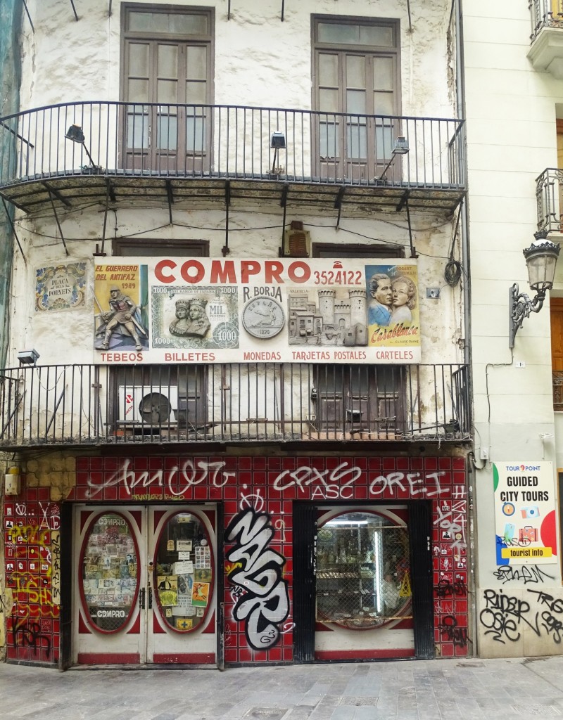 Foto: Fachada antiguo comercio siglo pasado - Valencia (València), España