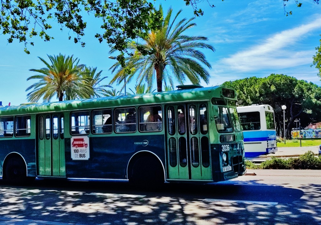 Foto: Exposició d’Autobusos Clàssics de Barcelona 2024 - Barcelona (Cataluña), España
