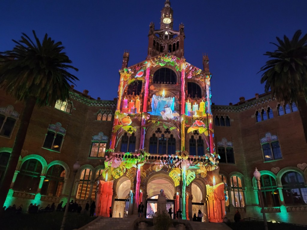 Foto: Luces de Sant Pau - Barcelona (Cataluña), España