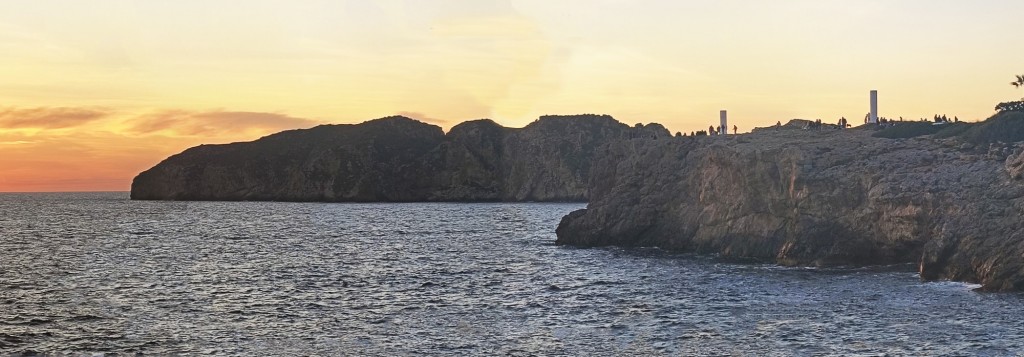Foto: Puesta de sol en las Islas malgrats - Santa Ponsa (Illes Balears), España