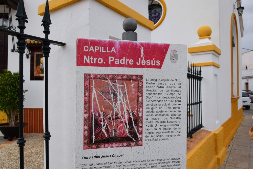 Foto: Información de la Capilla - Aznalcázar (Sevilla), España