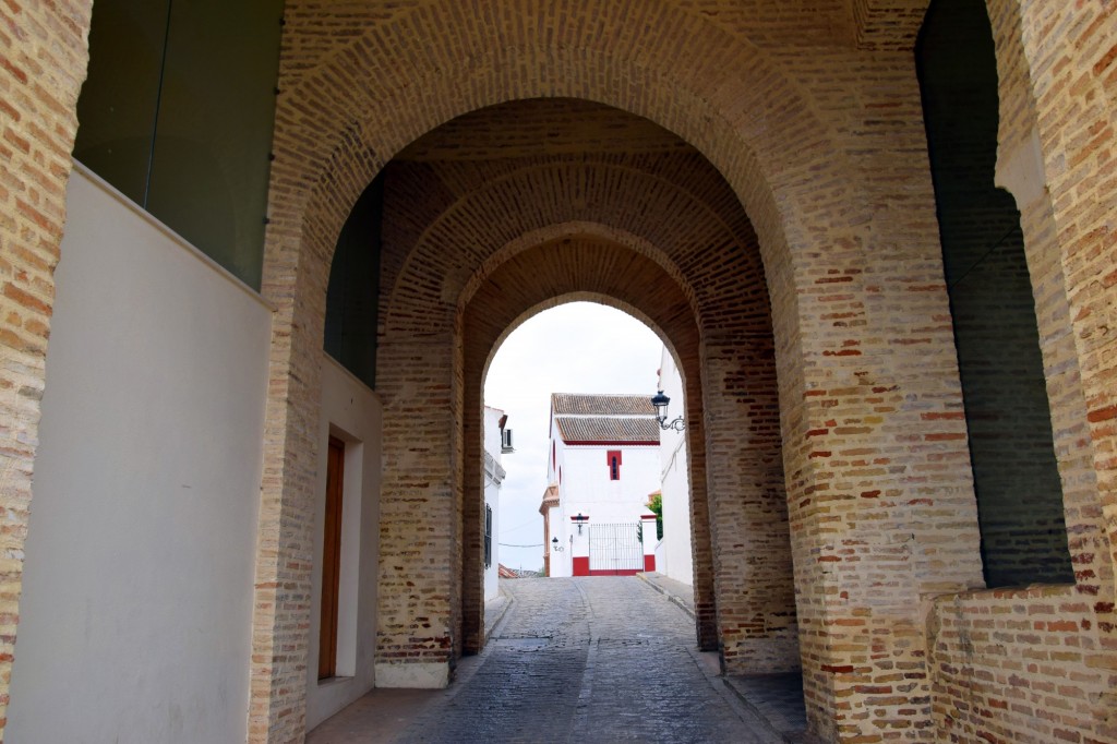 Foto: Puerta antigua entrada a la localidad - Aznalcázar (Sevilla), España