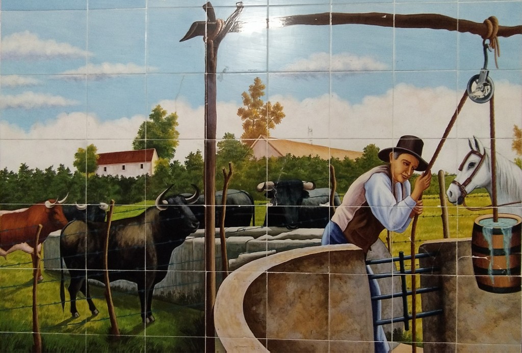 Foto: Cerámica en el Restaurante Los Corzos - Alcalá de los Gazules (Cádiz), España