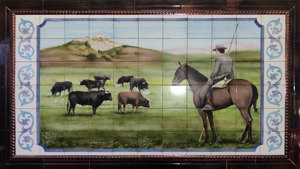 Foto: Cerámica en el Restaurante Los Corzos - Alcalá de los Gazules (Cádiz), España